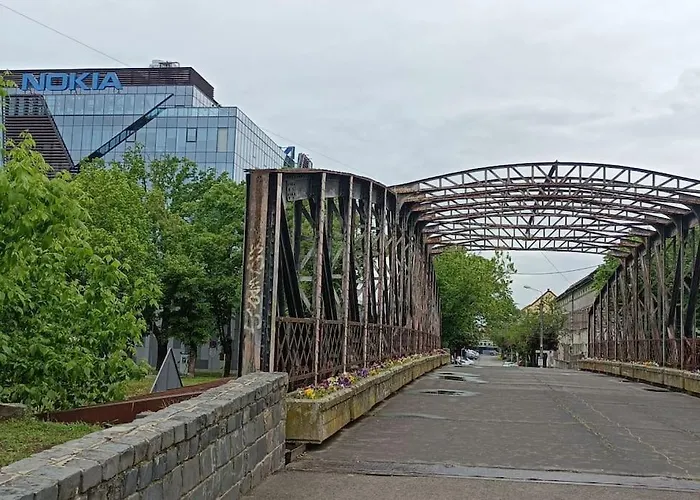 Central, Big Terrace, Near River Lägenhet *